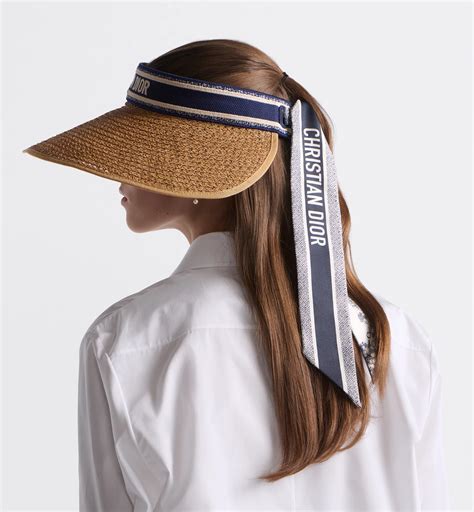 dioriviera d-ocean visor with mitzah